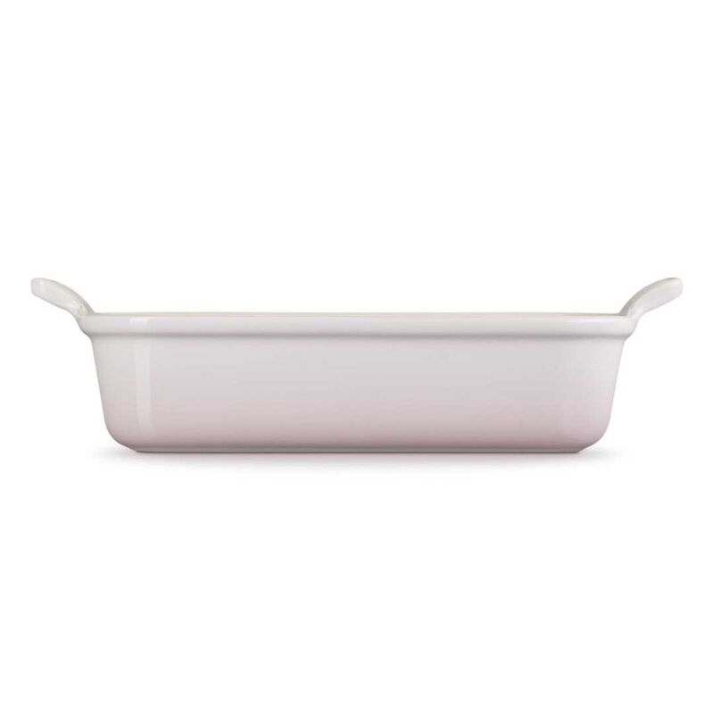 Le Creuset Heritage Rectangular Dish 26cm - Shell Pink image number 2